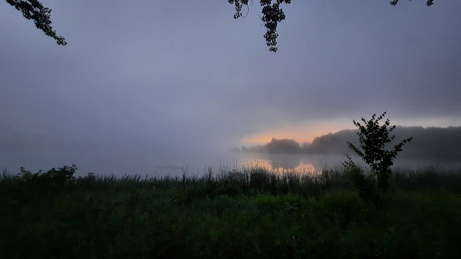 Aube Et Brume Au Lac Des Nations De Sherbrooke 23 Juillet 2021 (Vue Bp2C) 5H20