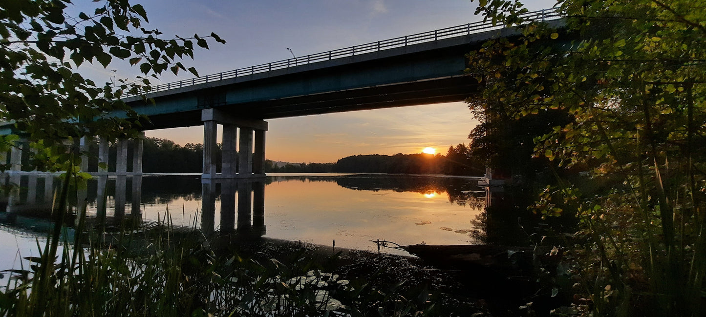 Lever De Soleil Du 22 Août 2021 (Vue K1) Pont Jacques Cartier Sherbrooke 6H23