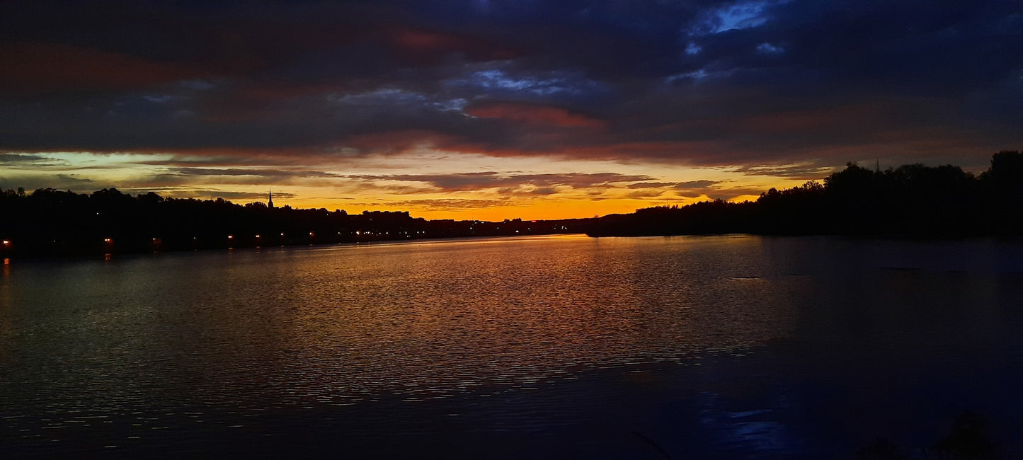 Lac Des Nations Du 28 Août 2021 5H34 (Vue Pr1) Au Parc Jacques Cartier De Sherbrooke