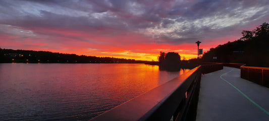 Lac Des Nations Du 28 Août 2021 5H52 (Vue Pp25) Au Parc Jacques Cartier De Sherbrooke