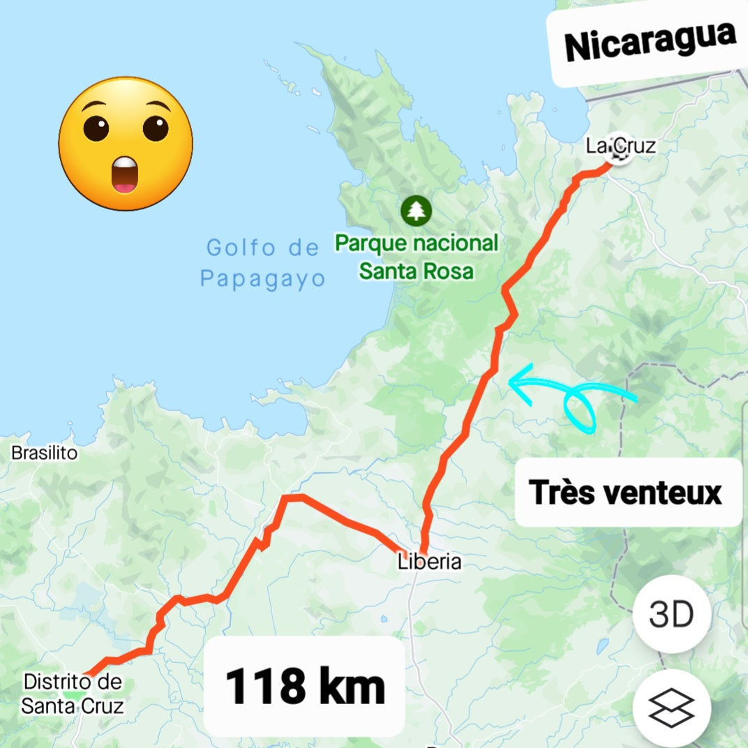 Un Petit 118 Km Pour Aller De Santa Cruz À La