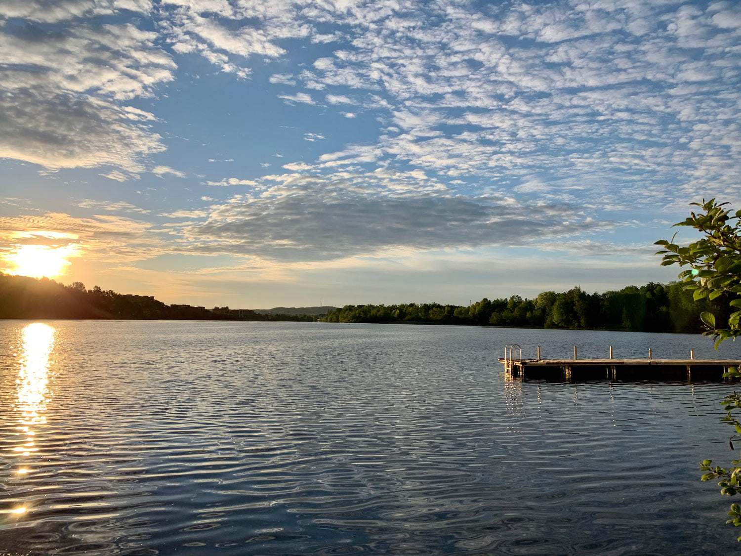 30 Mai 2021 Lever Du Soleil Lac Des Nations